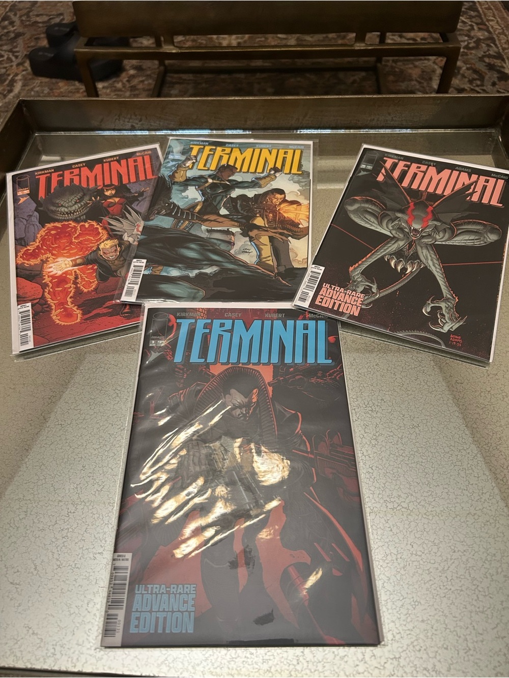Terminal Comic Book - Black Cover Ultra-Rare Advance Edition
